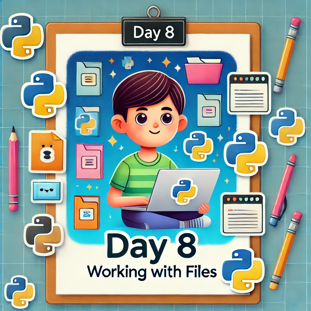 Learn python this summer Day 8: Working with Files