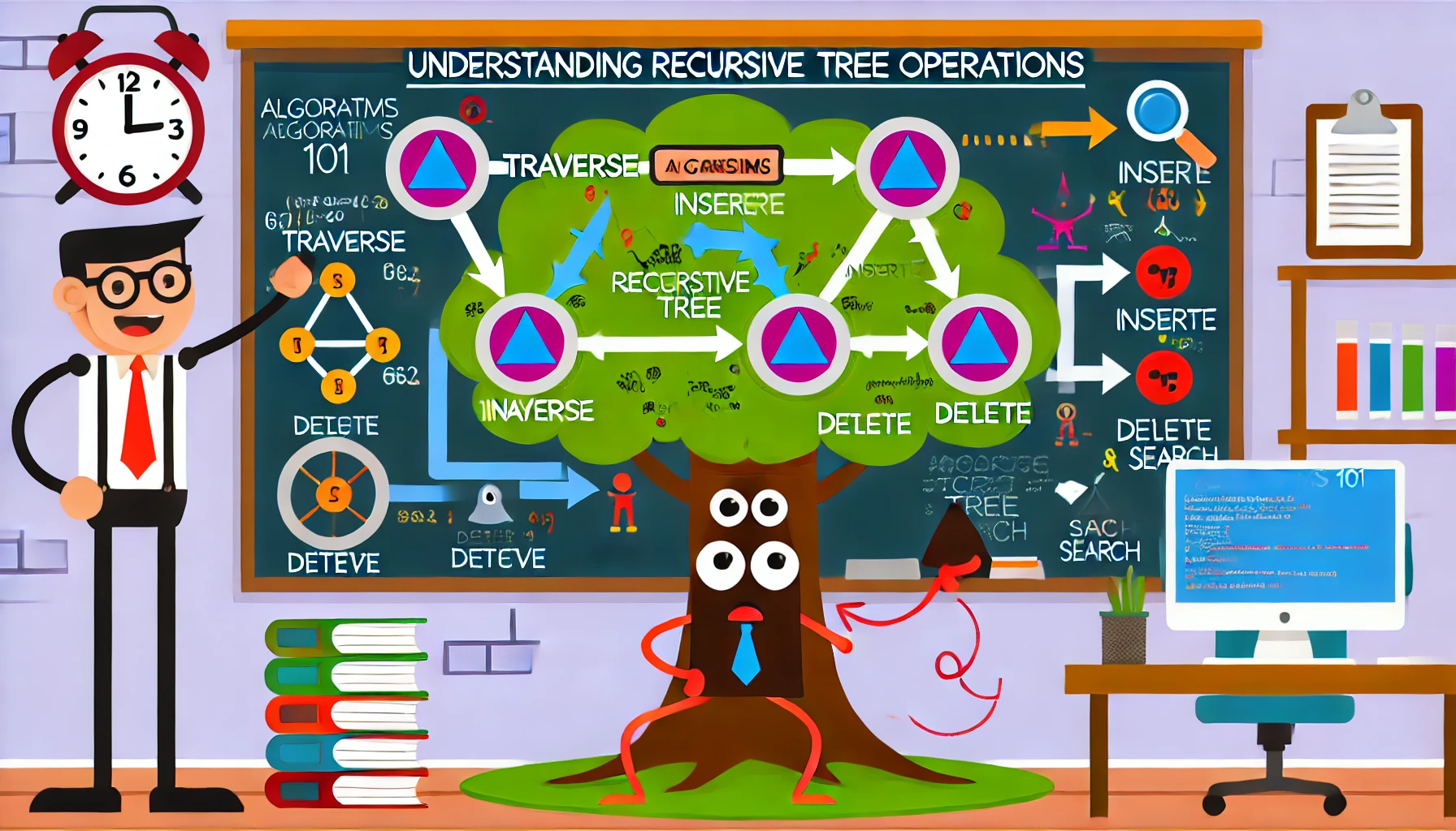 Algorithms 101: Understanding Recursive Tree Operations