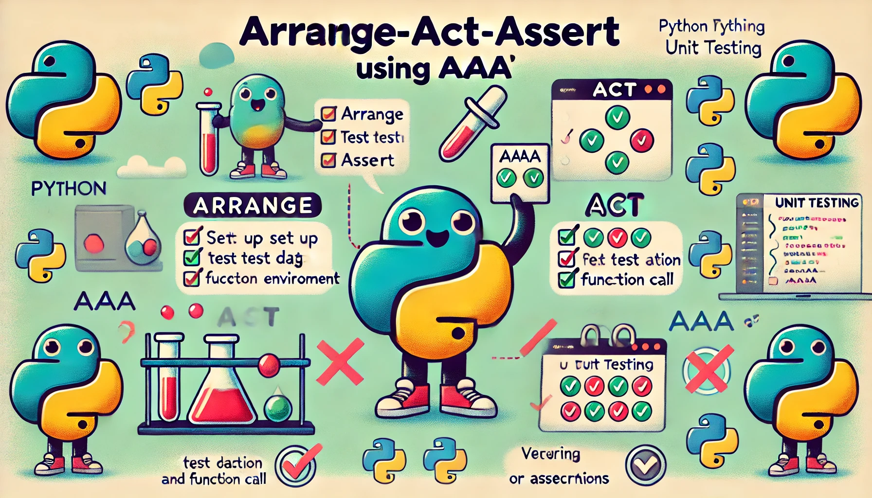 Python Unit Testing Using AAA