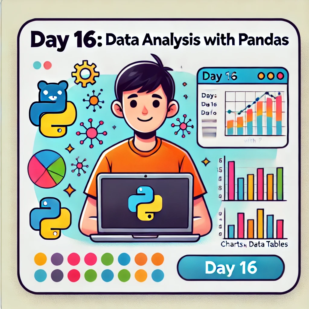 Learn Python this summer Day 16: Data Analysis with Pandas